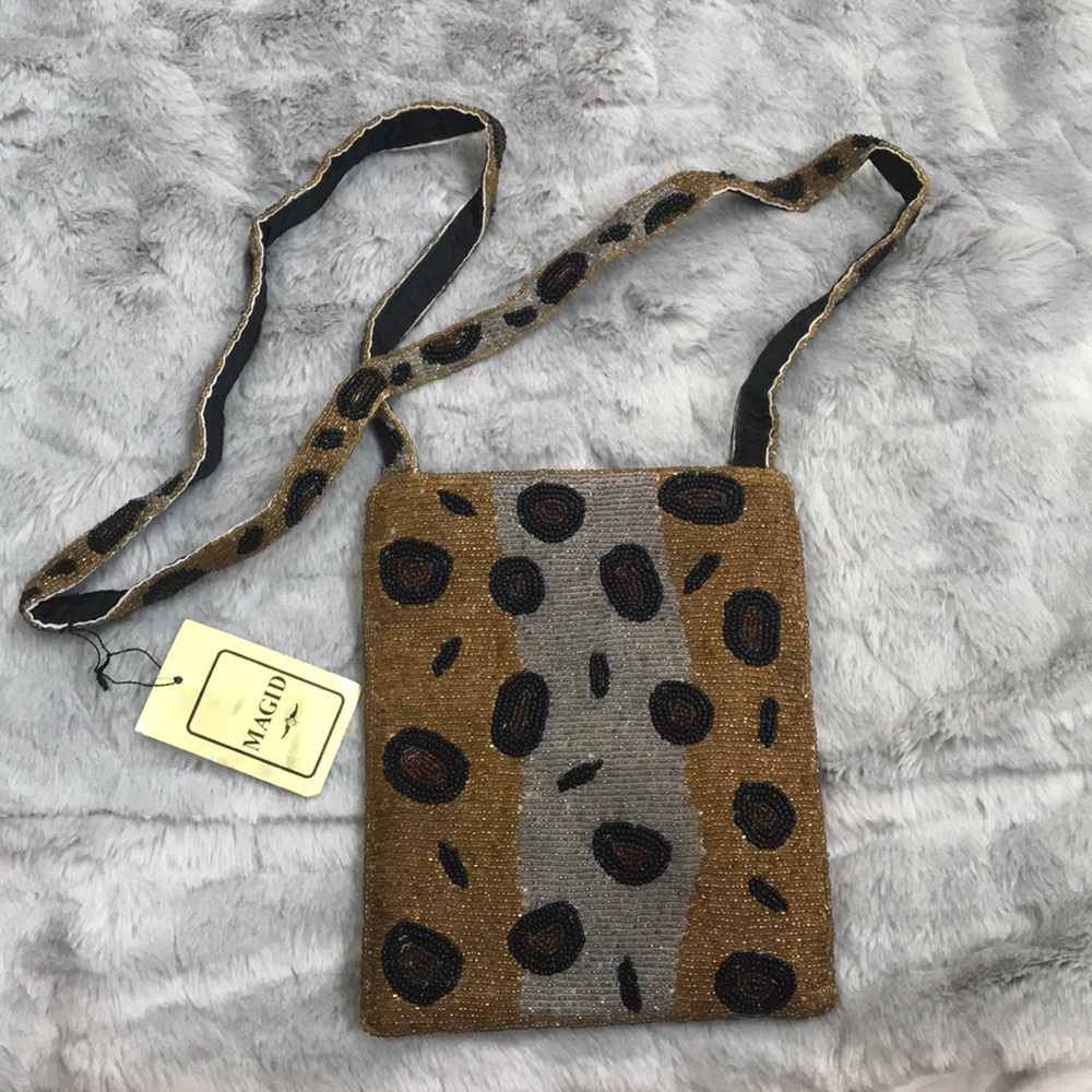 Magid Crossbody Beaded Bag